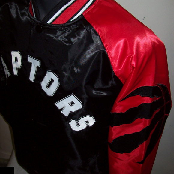 toronto raptors leather jacket